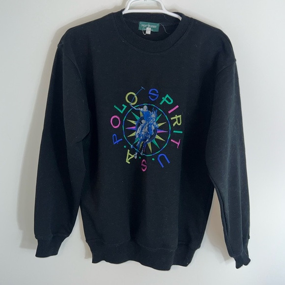 VINTAGE POLO SPIRIT LARGE CREWNECK - Picture 1 of 11
